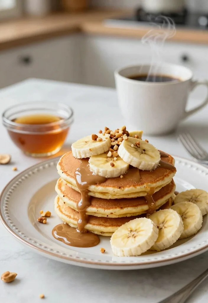 15 Cottage Cheese Pancakes High Protein - Fluffy & Nutritious Breakfast - 6. Almond Butter Banana Cottage Cheese Pancakes 1