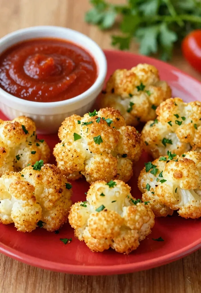 15 High Protein Low Carb Recipes For Picky Eaters - Kid-Approved Options - 1. Cheesy Cauliflower Bites 1