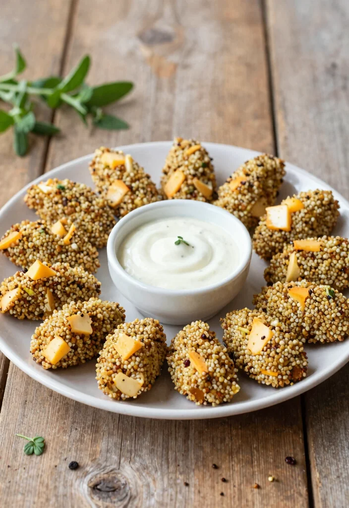 15 High Protein Low Carb Recipes For Picky Eaters - Kid-Approved Options - 13. Savory Quinoa and Cheese Bites 1