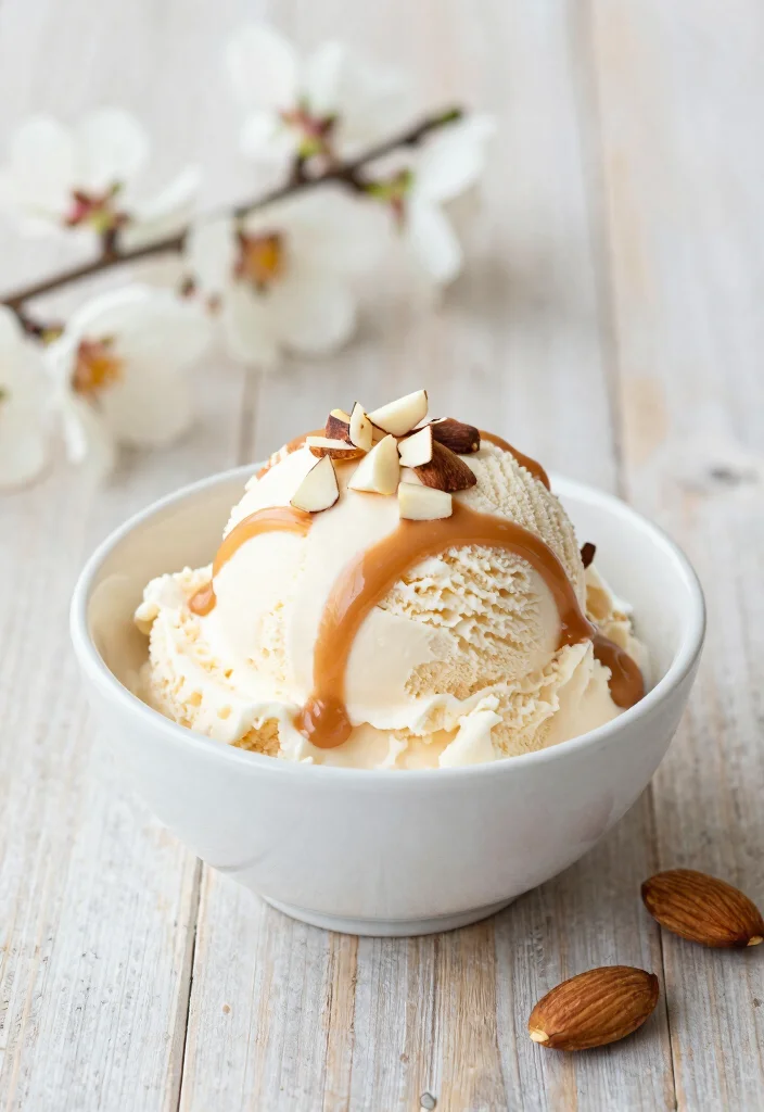15 Ninja Creami Ice Cream Recipes High Protein - Frozen Healthy Treats - 1. Vanilla Almond Protein Ice Cream 1