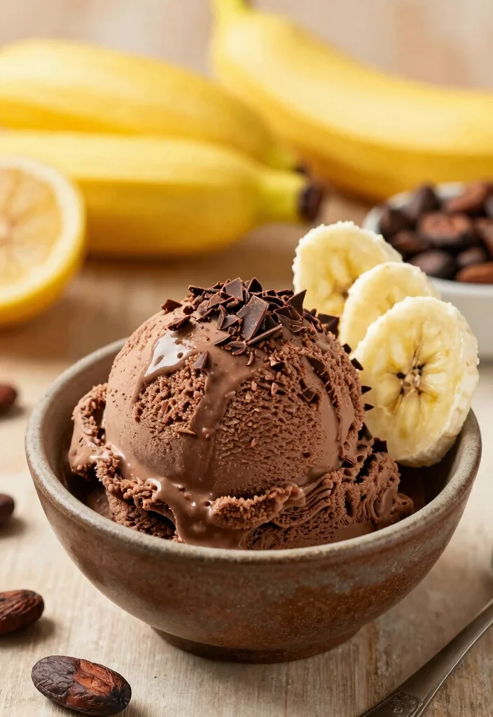 15 Ninja Creami Ice Cream Recipes High Protein - Frozen Healthy Treats - 2. Chocolate Banana Protein Delight 1