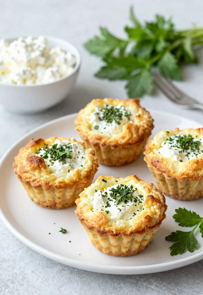16 High Protein Egg Muffins - Meal Prep Breakfast Winners - 9. Cottage Cheese and Herb Egg Muffins 1