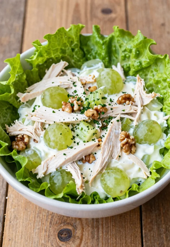 16 High Protein Low Carb Lunch Ideas - Quick & Satisfying - 5. Greek Yogurt Chicken Salad 1