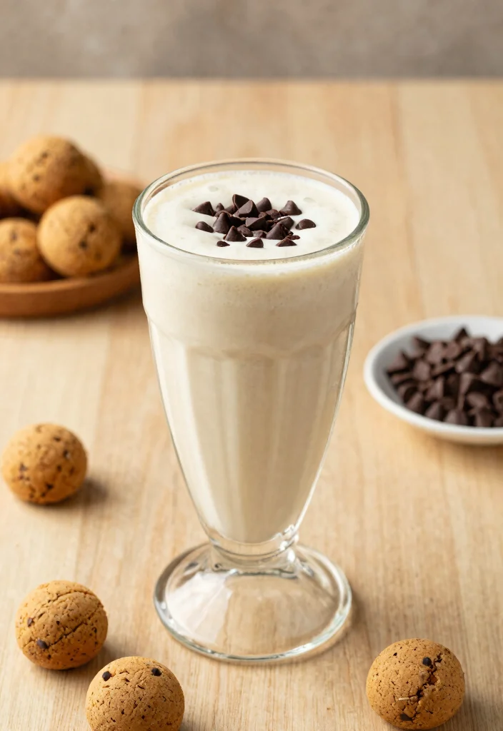 16 High Protein Low Carb Shake Recipes - Quick Nutrition On-The-Go - 10. Cookie Dough Protein Shake 1
