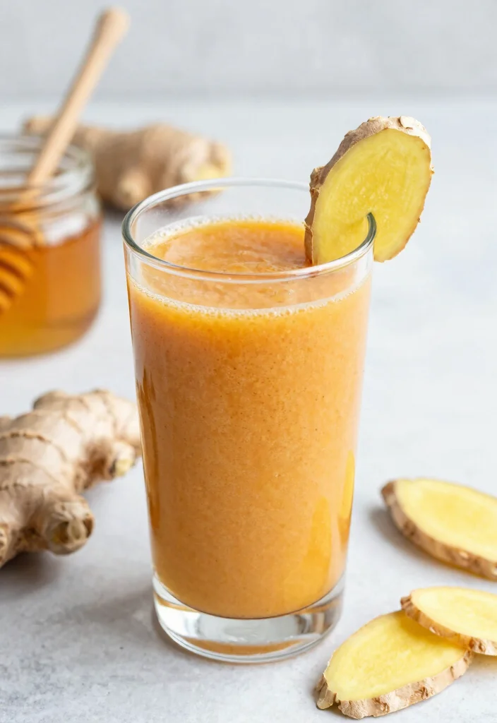 16 High Protein Low Carb Shake Recipes - Quick Nutrition On-The-Go - 15. Spicy Ginger Protein Shake 1