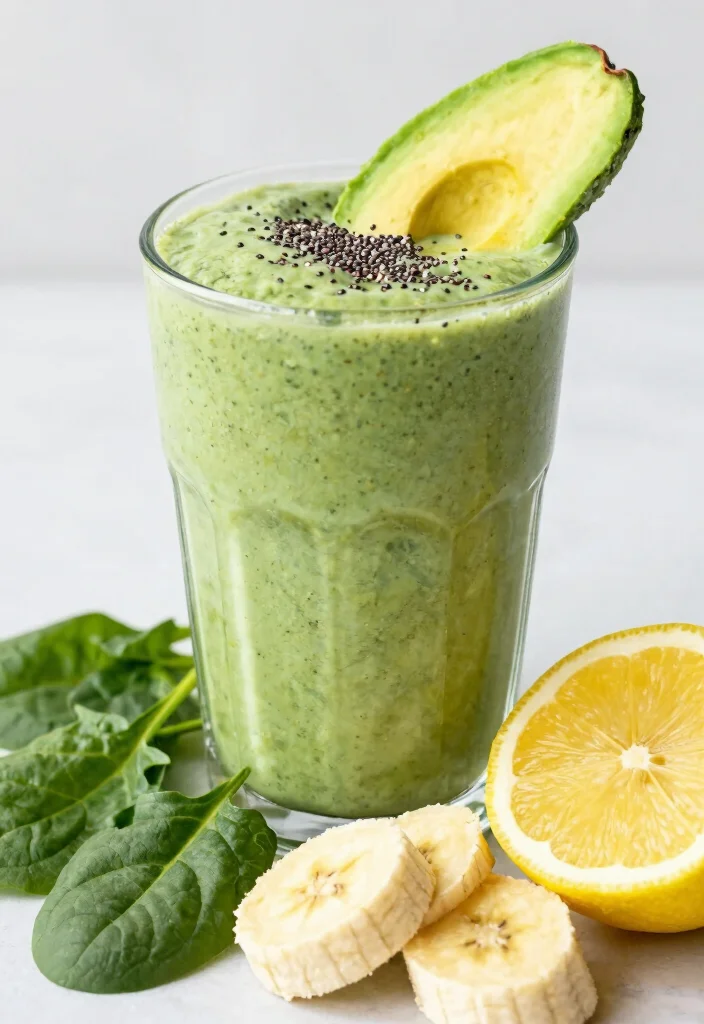 16 High Protein Low Carb Shake Recipes - Quick Nutrition On-The-Go - 2. Green Protein Power Shake 1