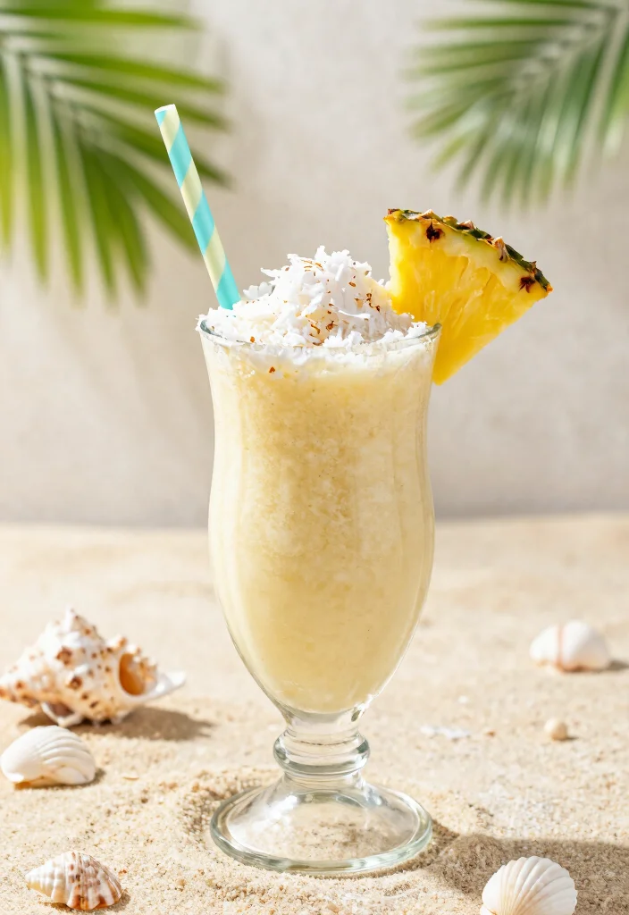 16 High Protein Low Carb Shake Recipes - Quick Nutrition On-The-Go - 4. Tropical Paradise Protein Shake 1