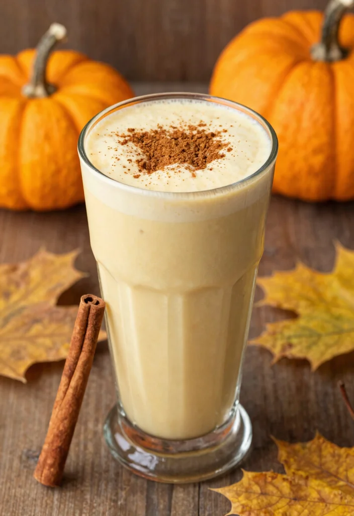 16 High Protein Low Carb Shake Recipes - Quick Nutrition On-The-Go - 9. Pumpkin Spice Protein Shake 1
