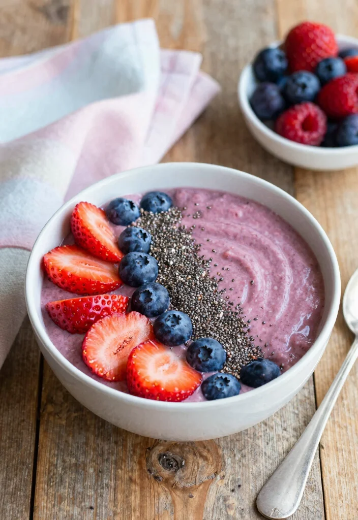 16 Low Carb High Protein Smoothie Recipes - Drink Your Protein - 1. Berry Blast Protein Smoothie 1