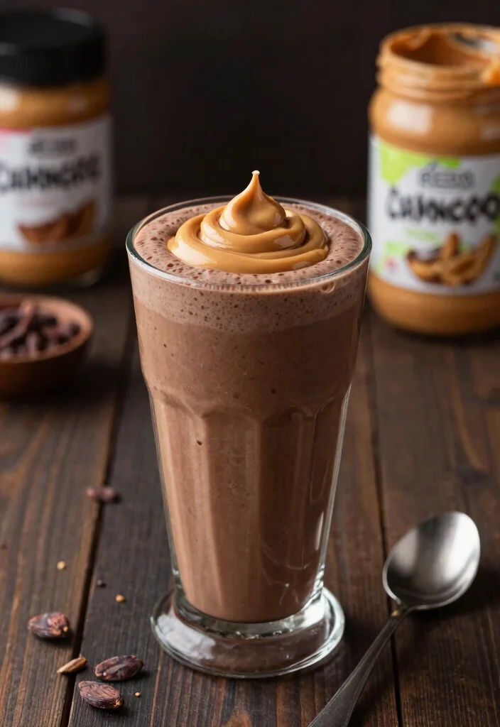 16 Low Carb High Protein Smoothie Recipes - Drink Your Protein - 2. Chocolate Peanut Butter Protein Shake 1