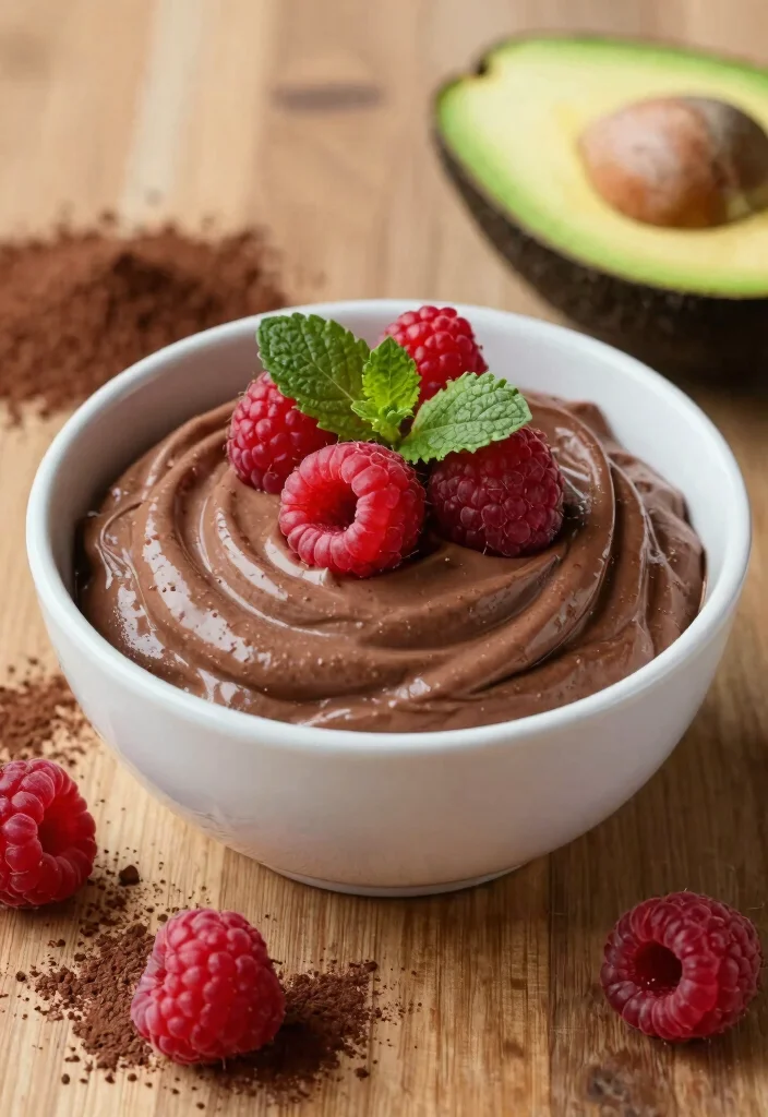 17 Gluten Free Vegan Recipes - Delicious & Nutritious - 1. Chocolate Avocado Mousse 1