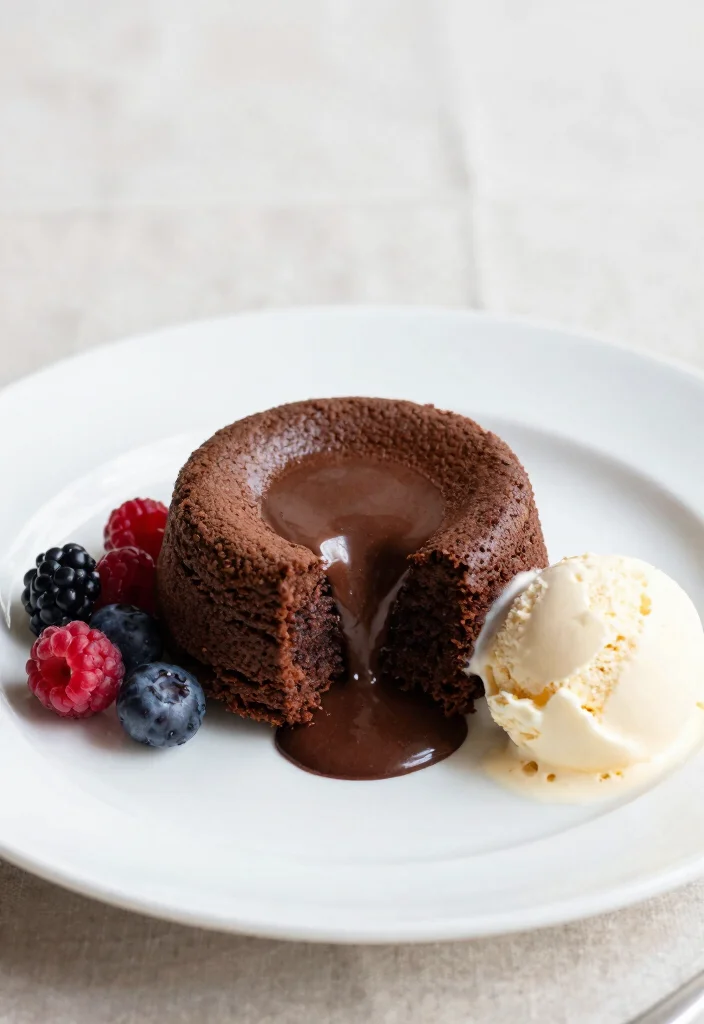 17 Gluten Free Vegan Recipes - Delicious & Nutritious - 16. Vegan Chocolate Lava Cake 1
