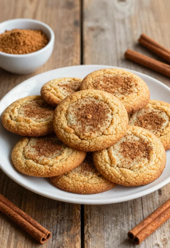 17 Gluten Free Vegan Recipes - Delicious & Nutritious - 17. Vegan Snickerdoodle Cookies 1