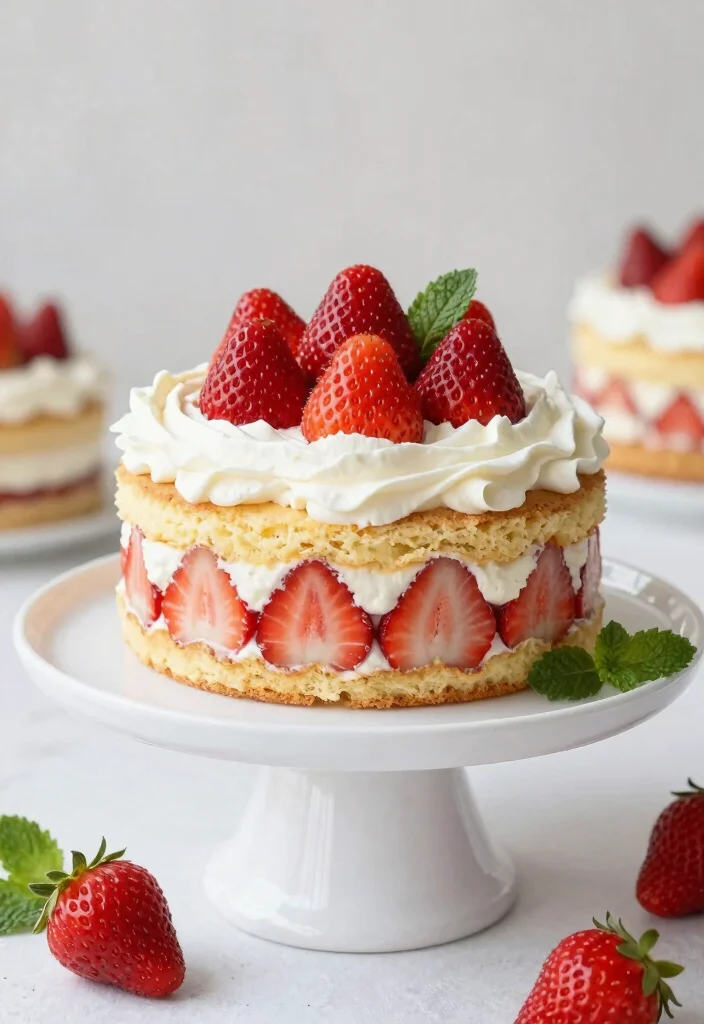 17 Gluten Free Vegan Recipes - Delicious & Nutritious - 9. Vegan Strawberry Shortcake 1