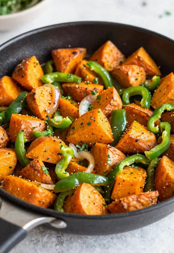 17 High Protein Low Carb Dairy Free Recipes - Allergy-Friendly Options - 10. Sweet Potato Hash 1