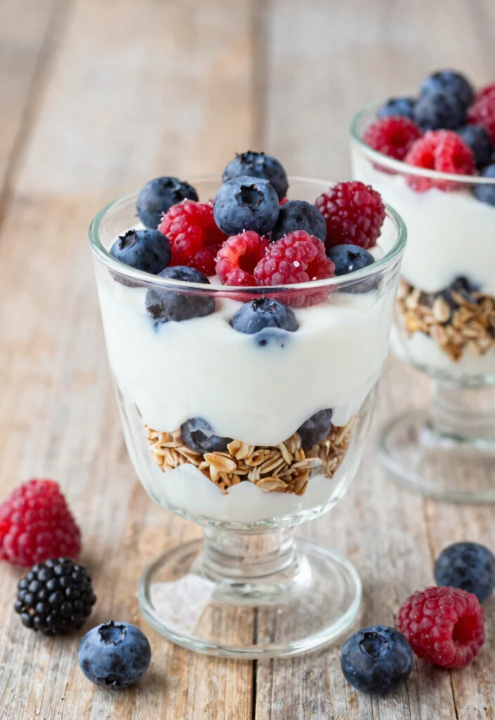 17 High Protein Low Carb Dairy Free Recipes - Allergy-Friendly Options - 12. Coconut Yogurt Parfait 1