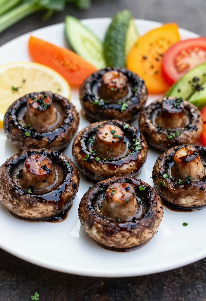17 High Protein Low Carb Dairy Free Recipes - Allergy-Friendly Options - 13. Grilled Portobello Mushrooms 1