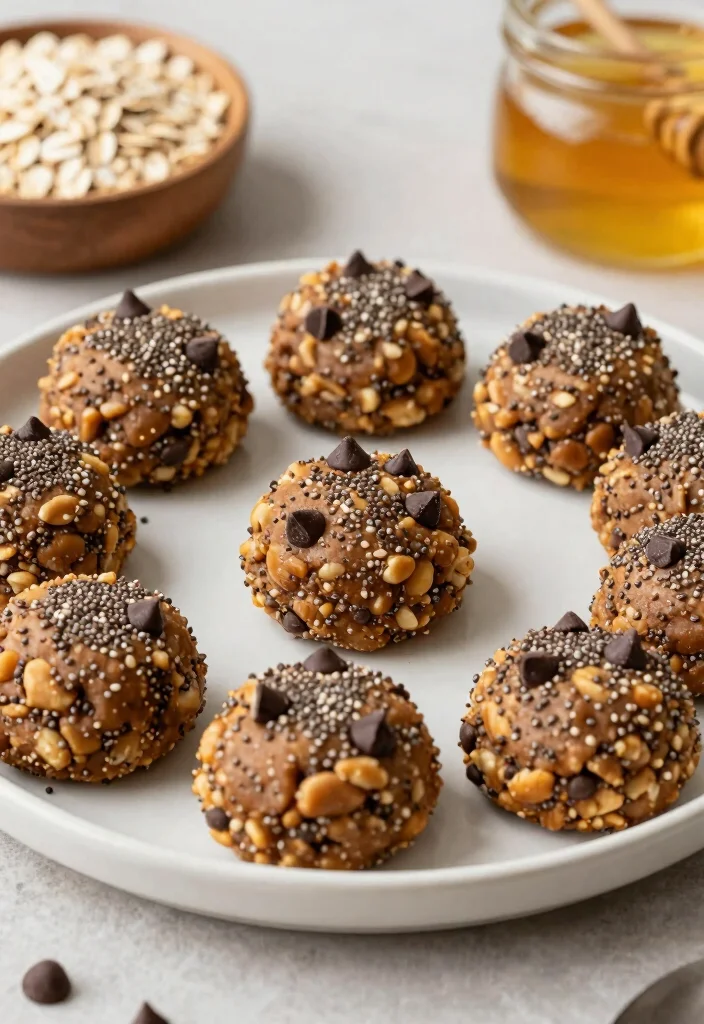17 High Protein Low Carb Dairy Free Recipes - Allergy-Friendly Options - 16. Peanut Butter Energy Bites 1