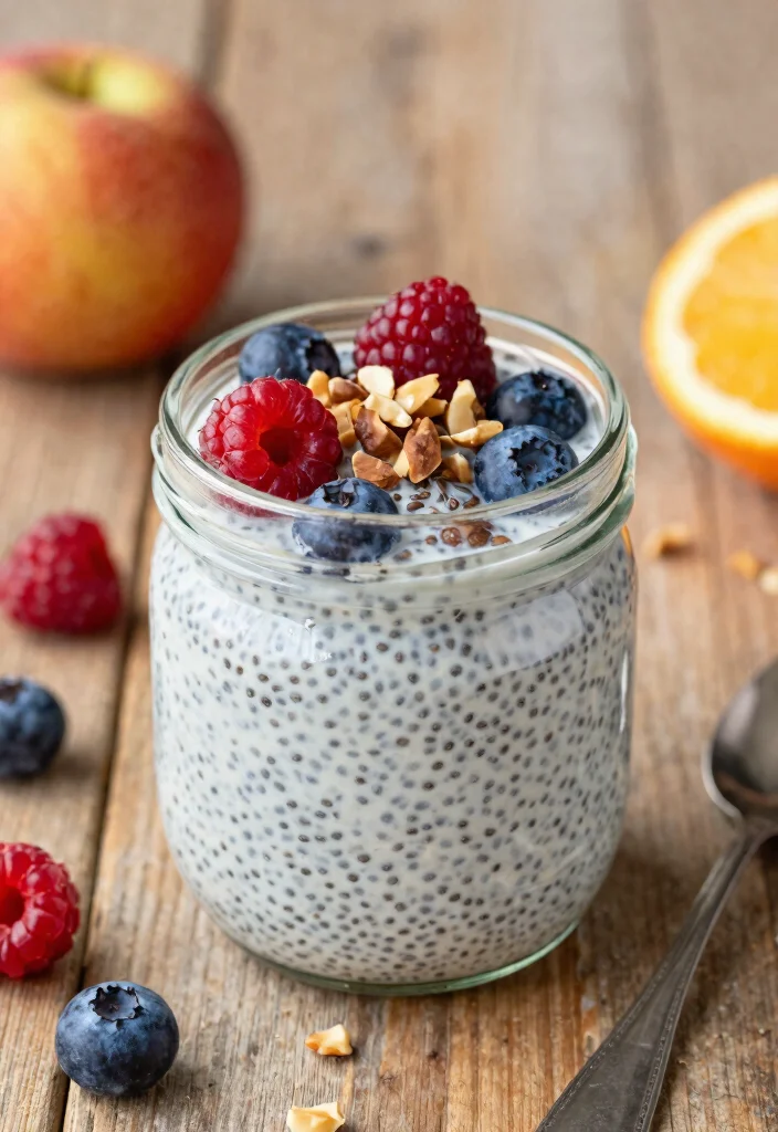 17 High Protein Low Carb Dairy Free Recipes - Allergy-Friendly Options - 7. Chia Seed Pudding 1