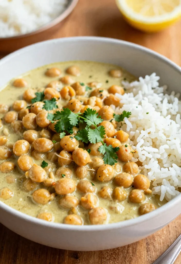 17 High Protein Vegan Gluten Free Recipes - Triple-Friendly Options - 15. Coconut Curry Lentils 1