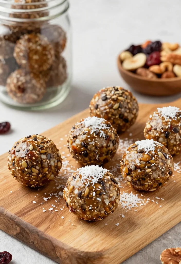17 High Protein Vegan Gluten Free Recipes - Triple-Friendly Options - 3. Protein-Packed Energy Balls 1