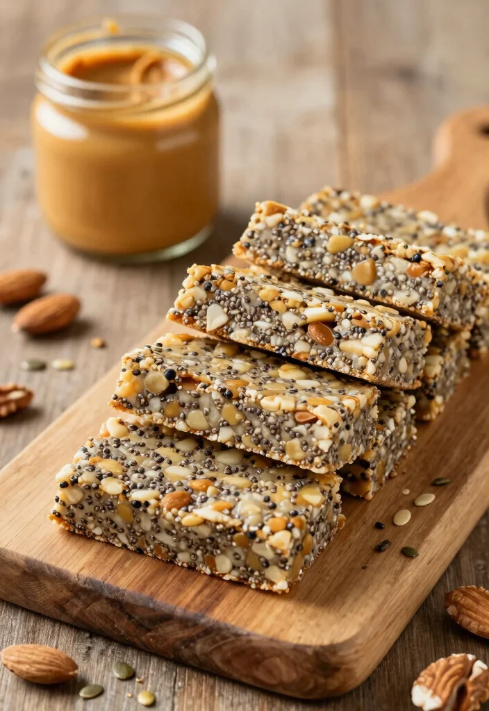 17 High Protein Vegan Gluten Free Recipes - Triple-Friendly Options - 9. Chia Seed Protein Bars 1