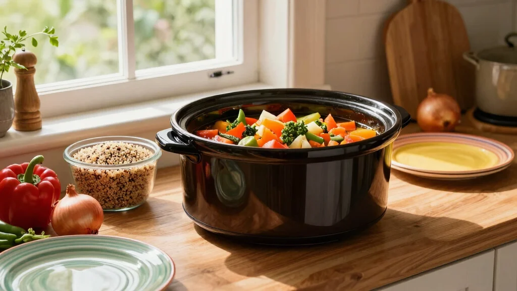 17 High Protein Vegetarian Slow Cooker Recipes - Set & Forget Meals