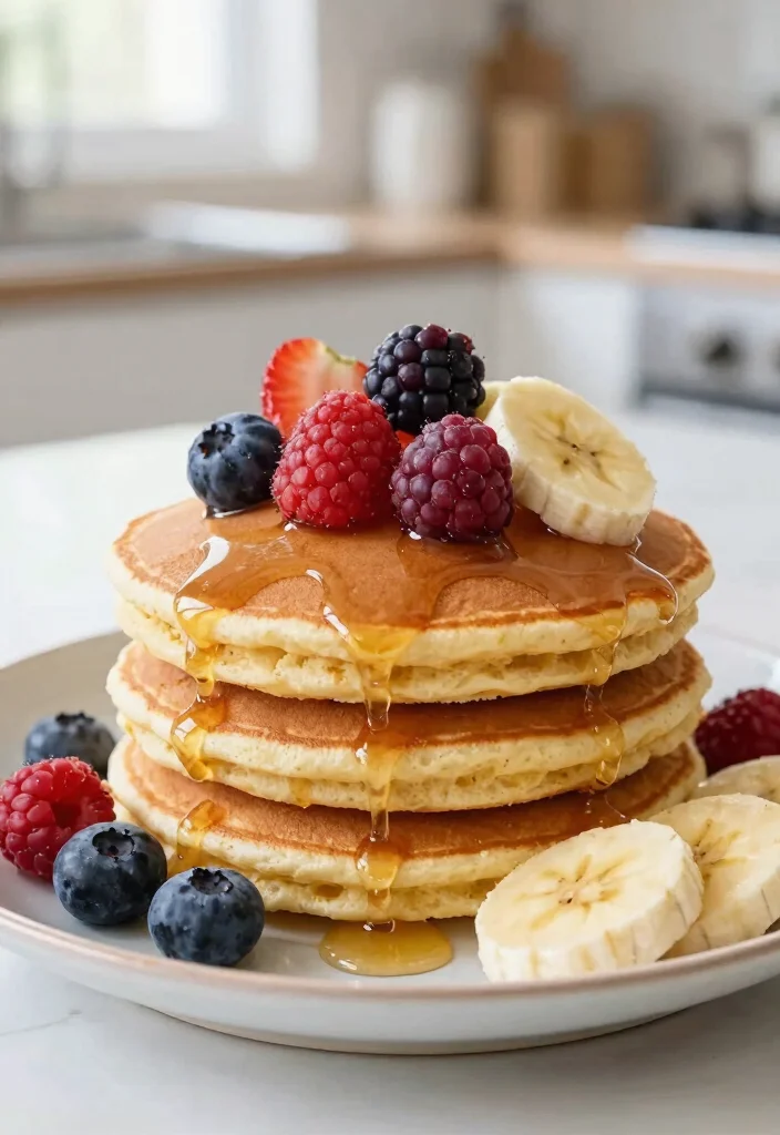 17 Vegan High Protein Recipes Meal Prep - Ready-To-Go Dinners - 10. Vegan Protein Pancakes 1