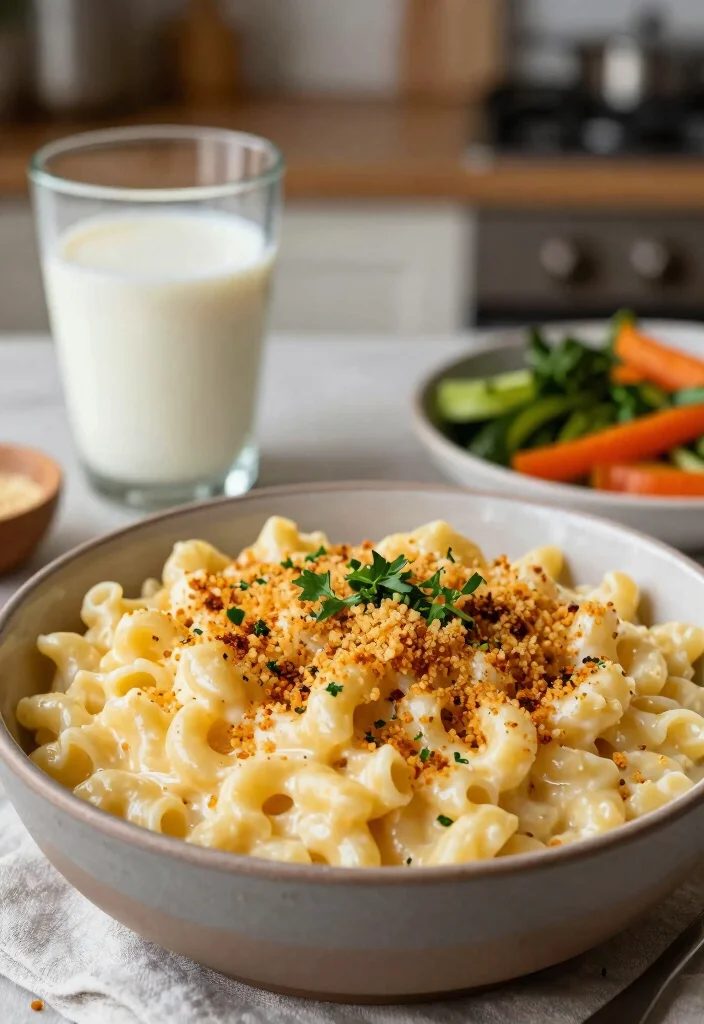 17 Vegan High Protein Recipes Meal Prep - Ready-To-Go Dinners - 12. Vegan Mac and Cheese 1