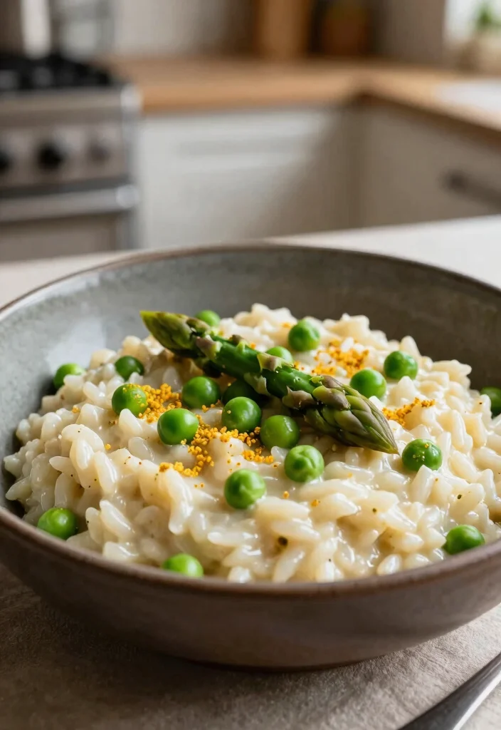 17 Vegan High Protein Recipes Meal Prep - Ready-To-Go Dinners - 13. Creamy Vegan Risotto 1