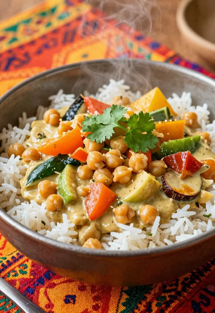 17 Vegan High Protein Recipes Meal Prep - Ready-To-Go Dinners - 15. Vegan Coconut Curry 1