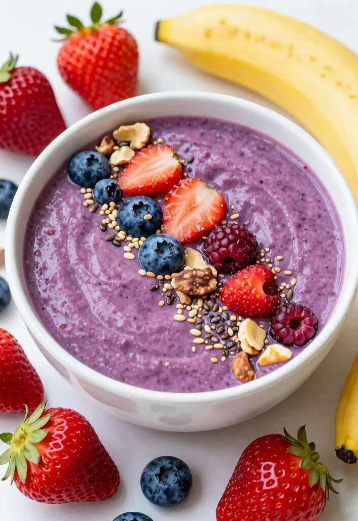 18 Bariatric Recipes Gastric Bypass High Protein Snacks - Weight Loss Friendly - 1. Protein-Packed Berry Smoothie 1