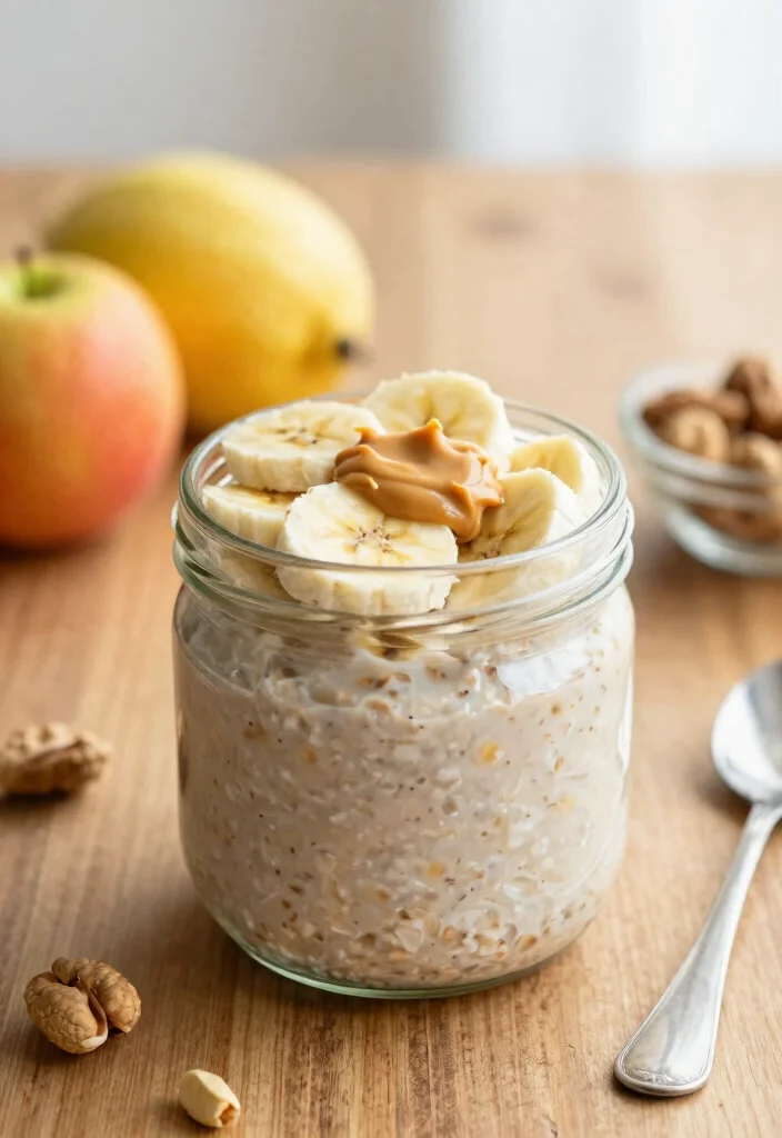 18 Bariatric Recipes Gastric Bypass High Protein Snacks - Weight Loss Friendly - 10. Protein-Packed Overnight Oats 1