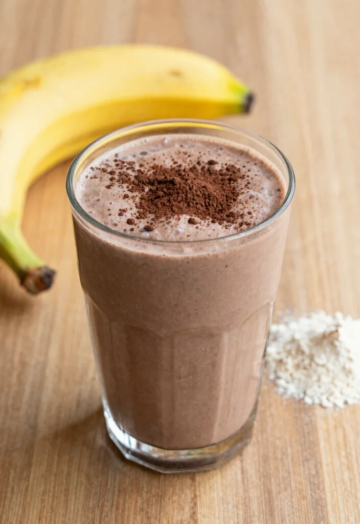 18 Bariatric Recipes Gastric Bypass High Protein Snacks - Weight Loss Friendly - 15. Chocolate Protein Smoothie 1