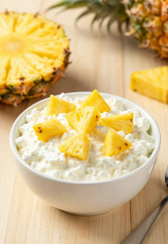 18 Bariatric Recipes Gastric Bypass High Protein Snacks - Weight Loss Friendly - 3. Cottage Cheese and Pineapple Snacks 1