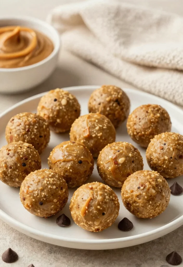 18 Bariatric Recipes Gastric Bypass High Protein Snacks - Weight Loss Friendly - 4. Almond Butter Protein Balls 1