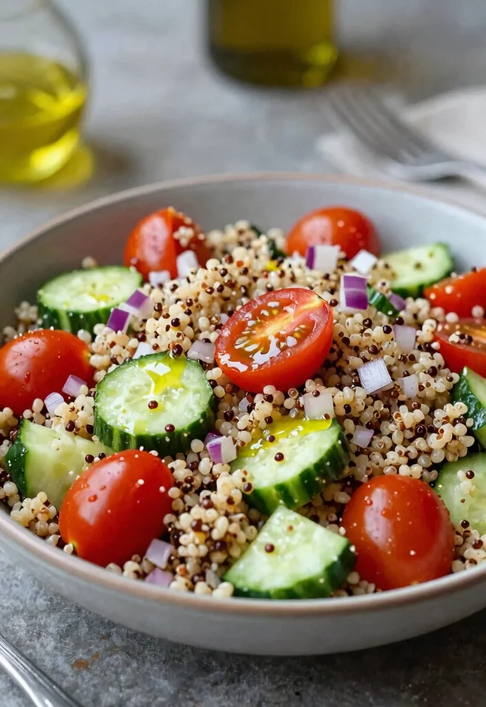 18 Bariatric Recipes Gastric Bypass High Protein Snacks - Weight Loss Friendly - 6. Quinoa Protein Salad 1