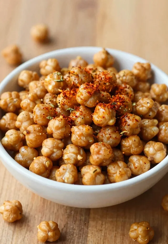 18 Bariatric Recipes Gastric Bypass High Protein Snacks - Weight Loss Friendly - 8. Spiced Chickpea Roasted Snacks 1