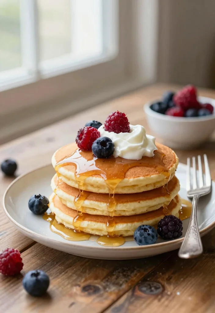 18 Easy High Protein Low Calorie Recipes - Simple & Healthy Living - 9. Protein Pancakes 1