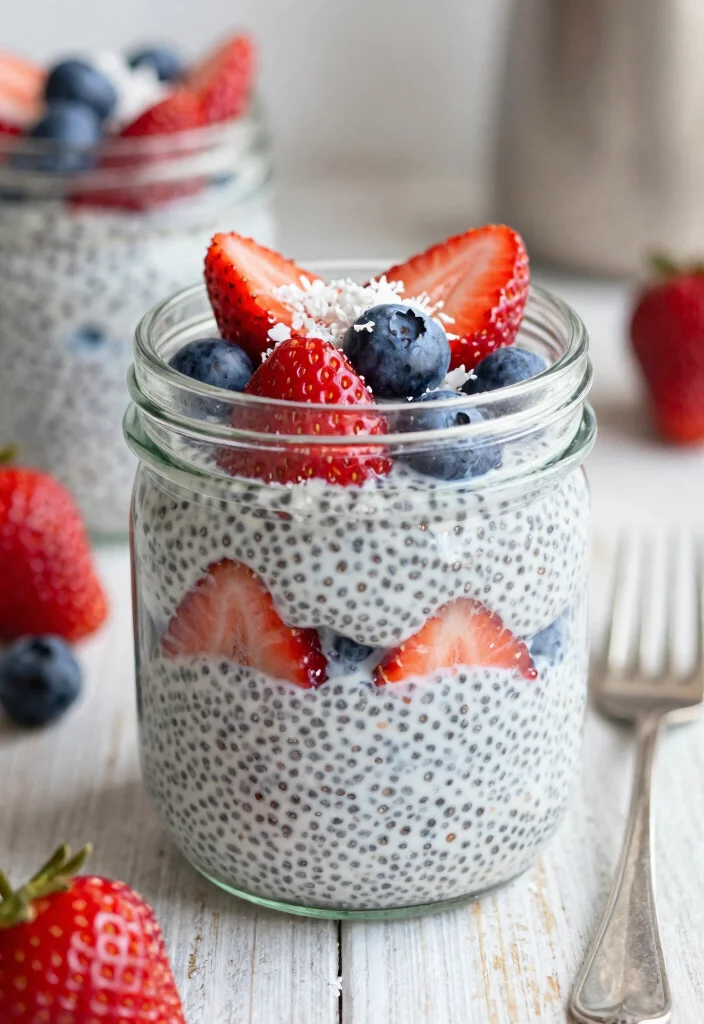 18 High Protein Desserts Recipes - Easy & Delicious - 3. Chia Seed Pudding 1
