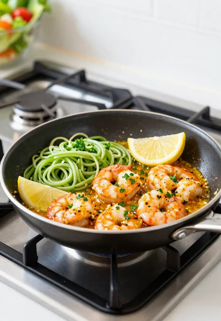 18 High Protein Low Carb Recipes Dinner - Easy Family Meals - 1. Lemon Garlic Butter Shrimp 1