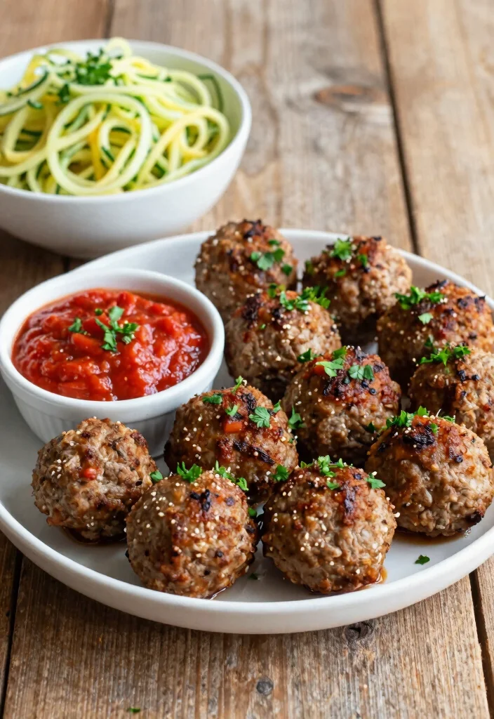 18 High Protein Low Carb Recipes Dinner - Easy Family Meals - 11. Turkey Meatballs 1