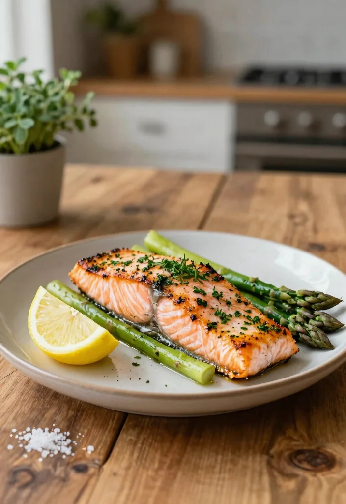 18 High Protein Low Carb Recipes Dinner - Easy Family Meals - 2. Herb-Crusted Salmon 1
