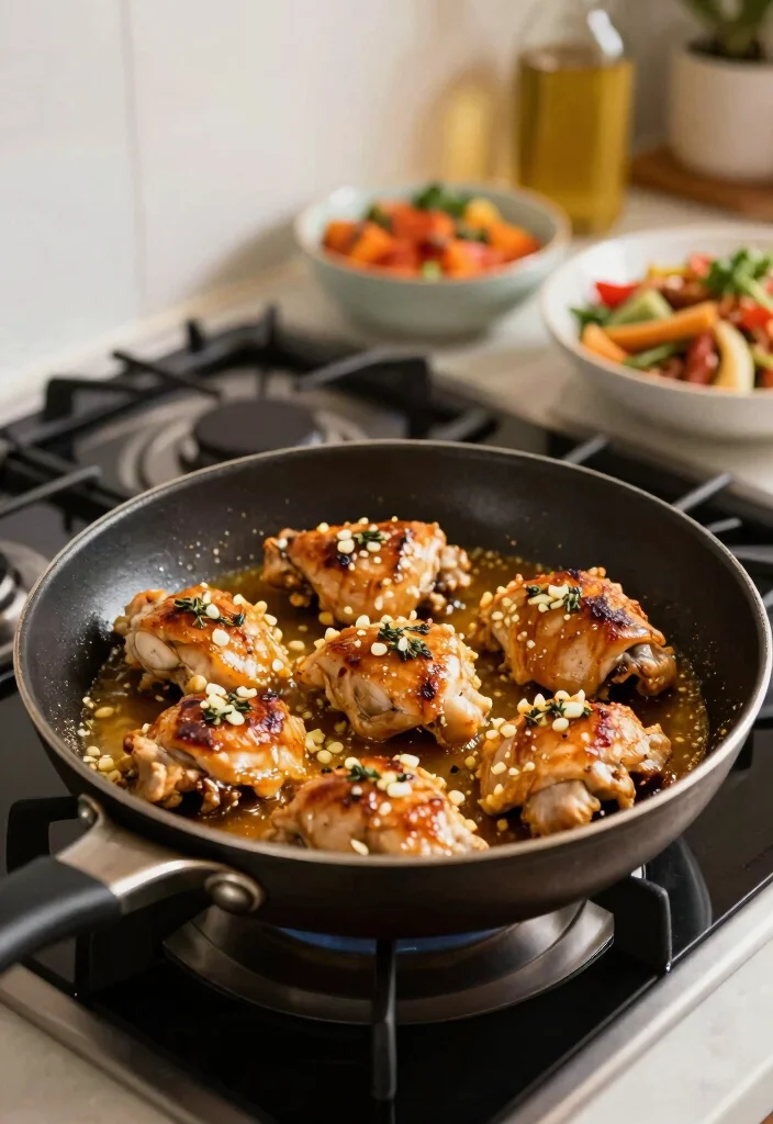 18 High Protein Low Carb Recipes Dinner - Easy Family Meals - 7. Garlic Butter Chicken Thighs 1