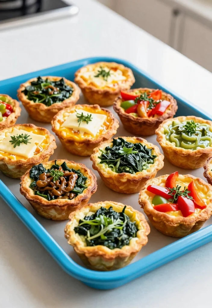 18 High Protein Low Carb Recipes Snacks - Easy Grab-And-Go Options - 12. Mini Frittatas 1