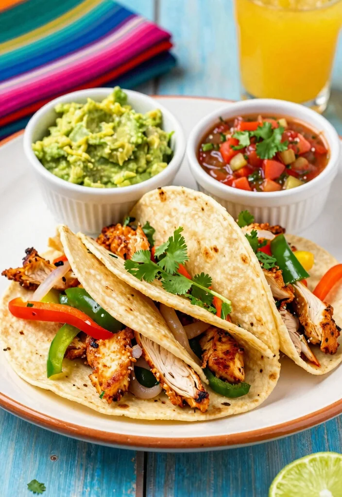 18 High Protein Low Fat Chicken Recipes - Lean & Delicious - 18. Chicken Fajitas 1