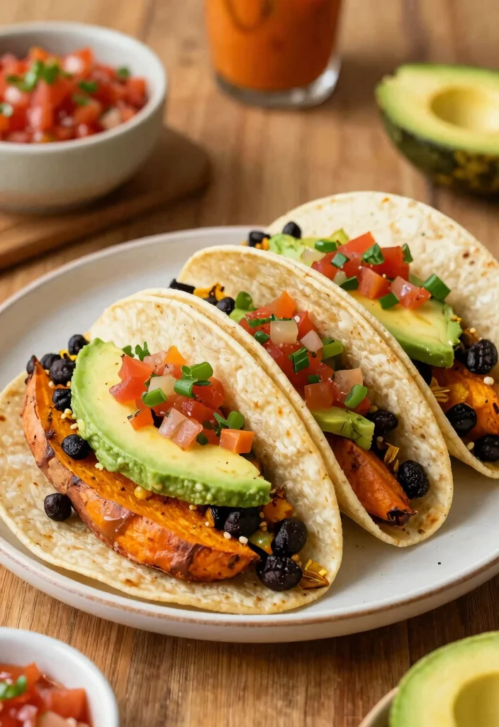 19 Gluten Free Dairy Free Recipes High Protein - Safe & Delicious - 14. Sweet Potato & Black Bean Tacos 1