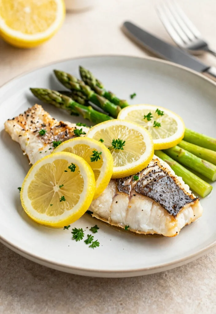 19 Healthy Dinner Recipes Low Carb High Protein Comfort Foods - 15. Baked Lemon Garlic Tilapia 1