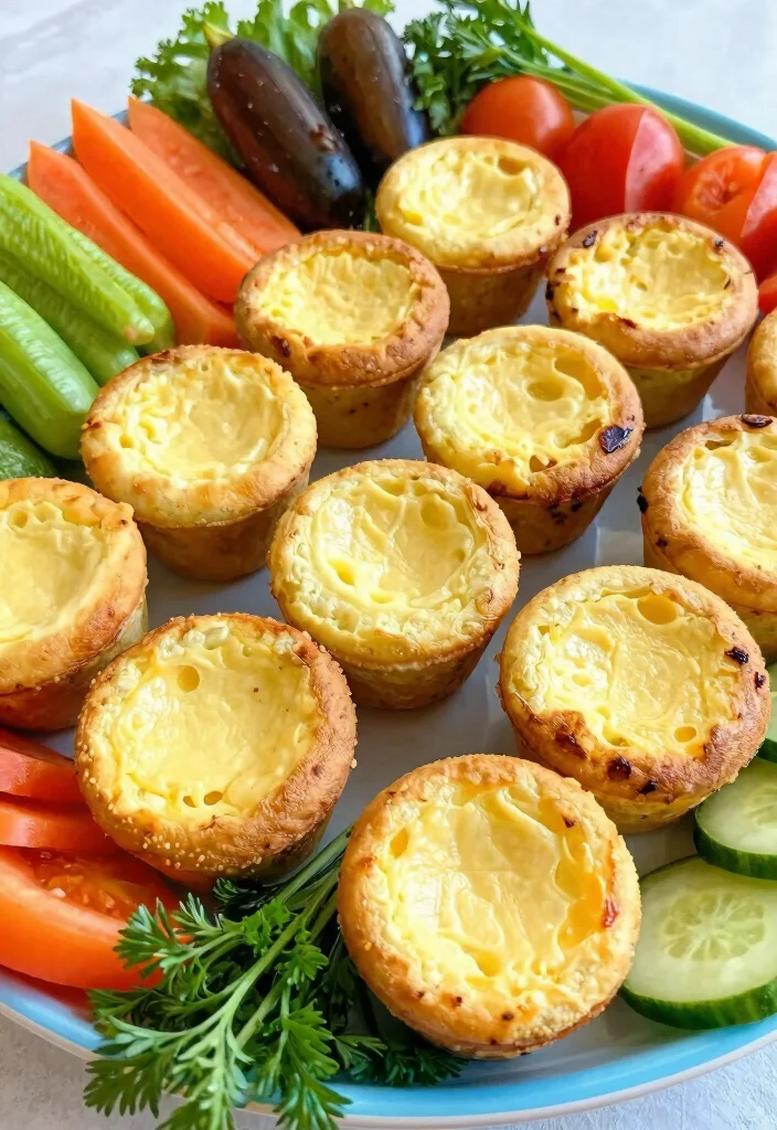 19 High Protein High Fiber Low Carb Recipes - Digestive-Friendly Meals - 19. Vegetable Egg Muffins 1