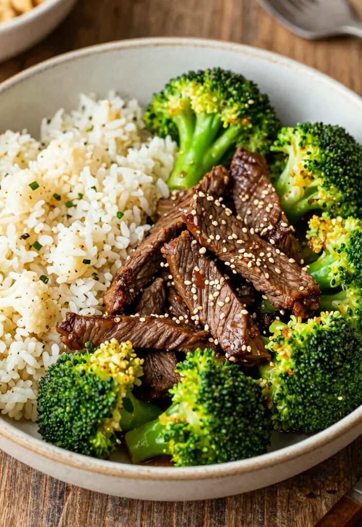 19 High Protein Low Carb Air Fryer Recipes - Crispy & Healthy - 19. Air Fryer Beef and Broccoli 1